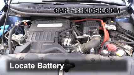 2010 Honda Civic Hybrid 1.3L 4 Cyl. Battery Replace